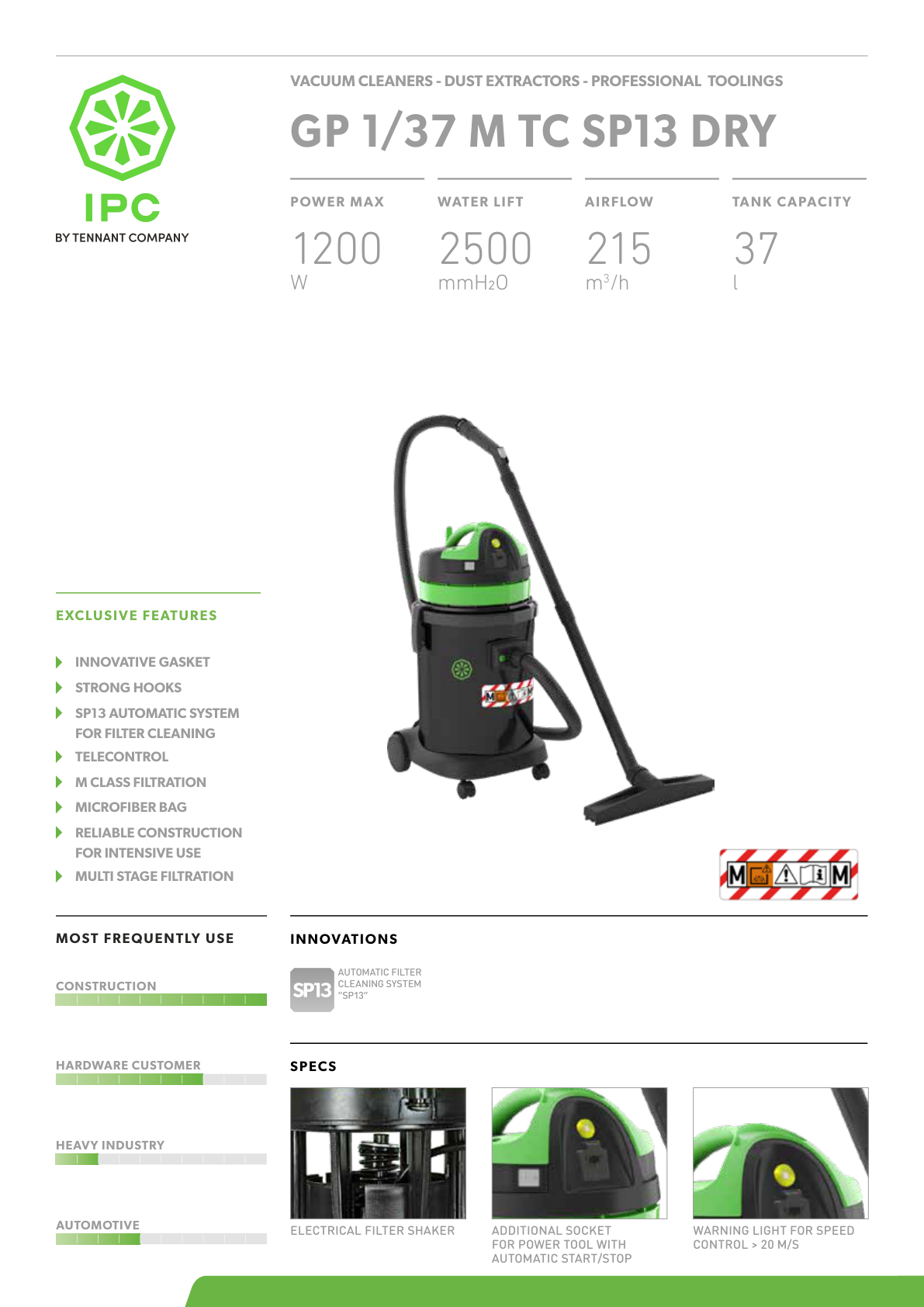 GP 1 37 M TC SP13 DRY