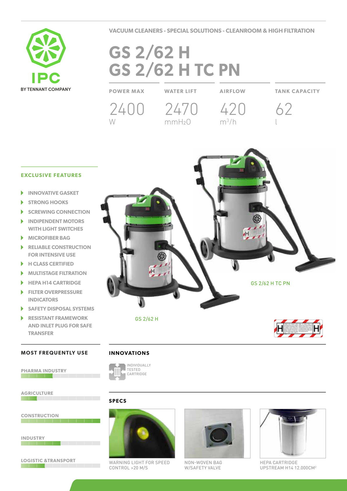 GS 2 62 H GS 2 62 H TC PN