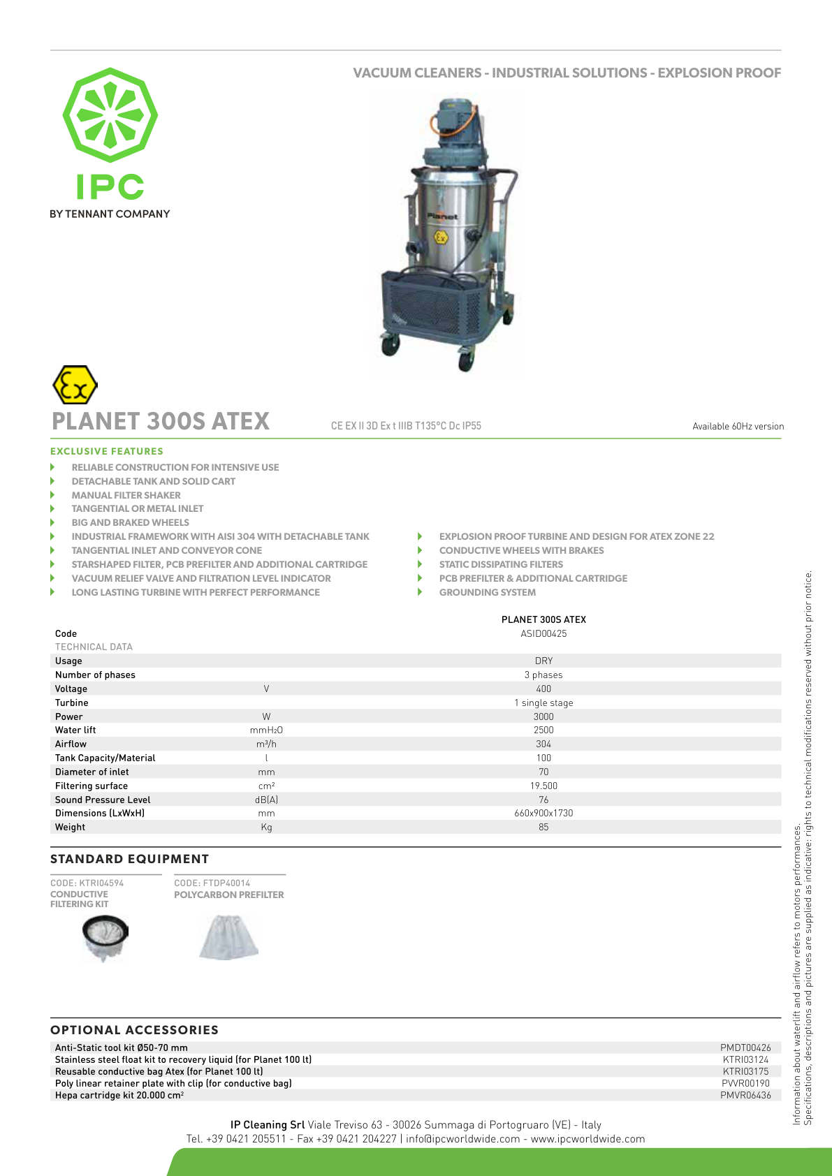 PLANET 300S ATEX