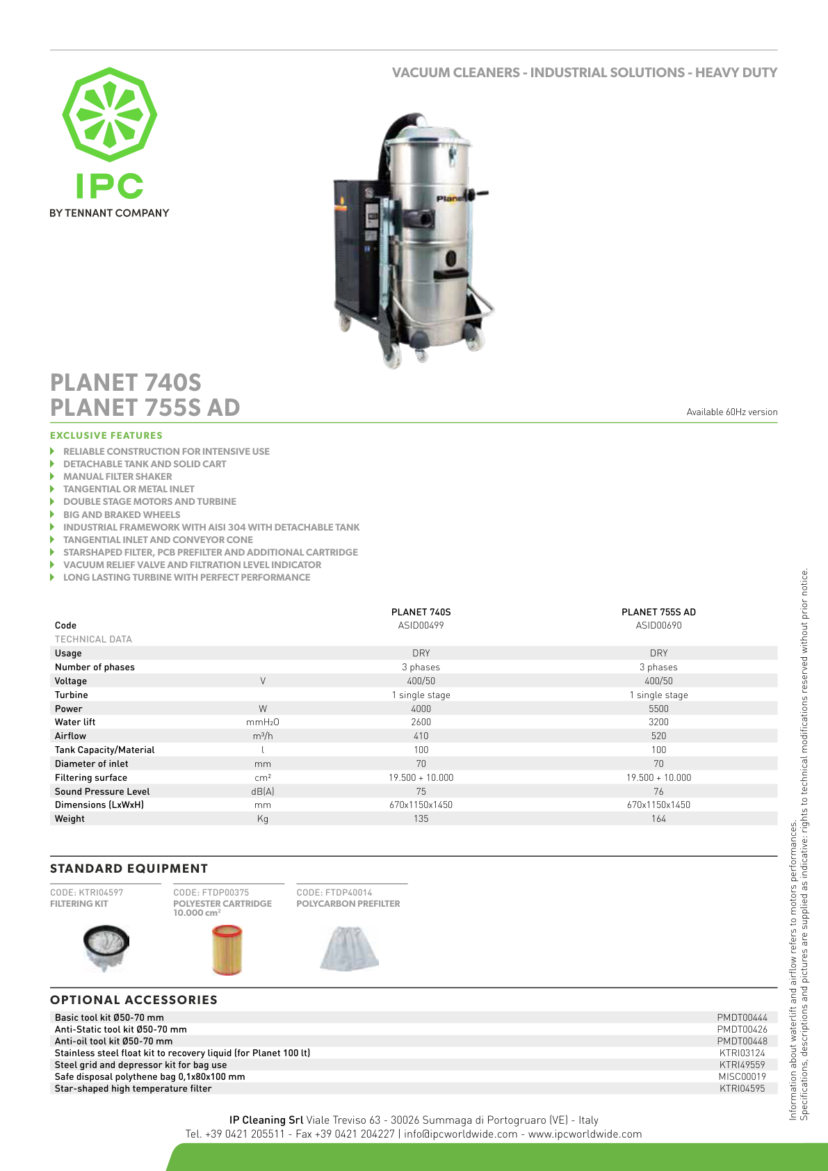 PLANET 740S 755S AD