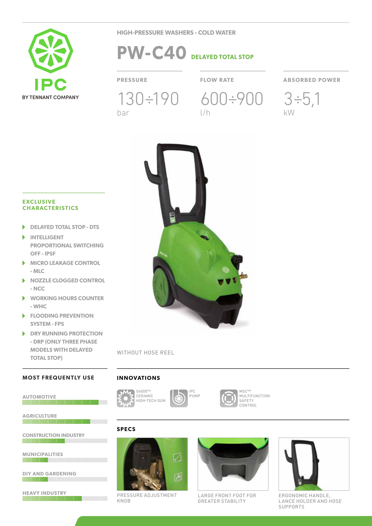 PW C40 DELAYED TOTAL STOP