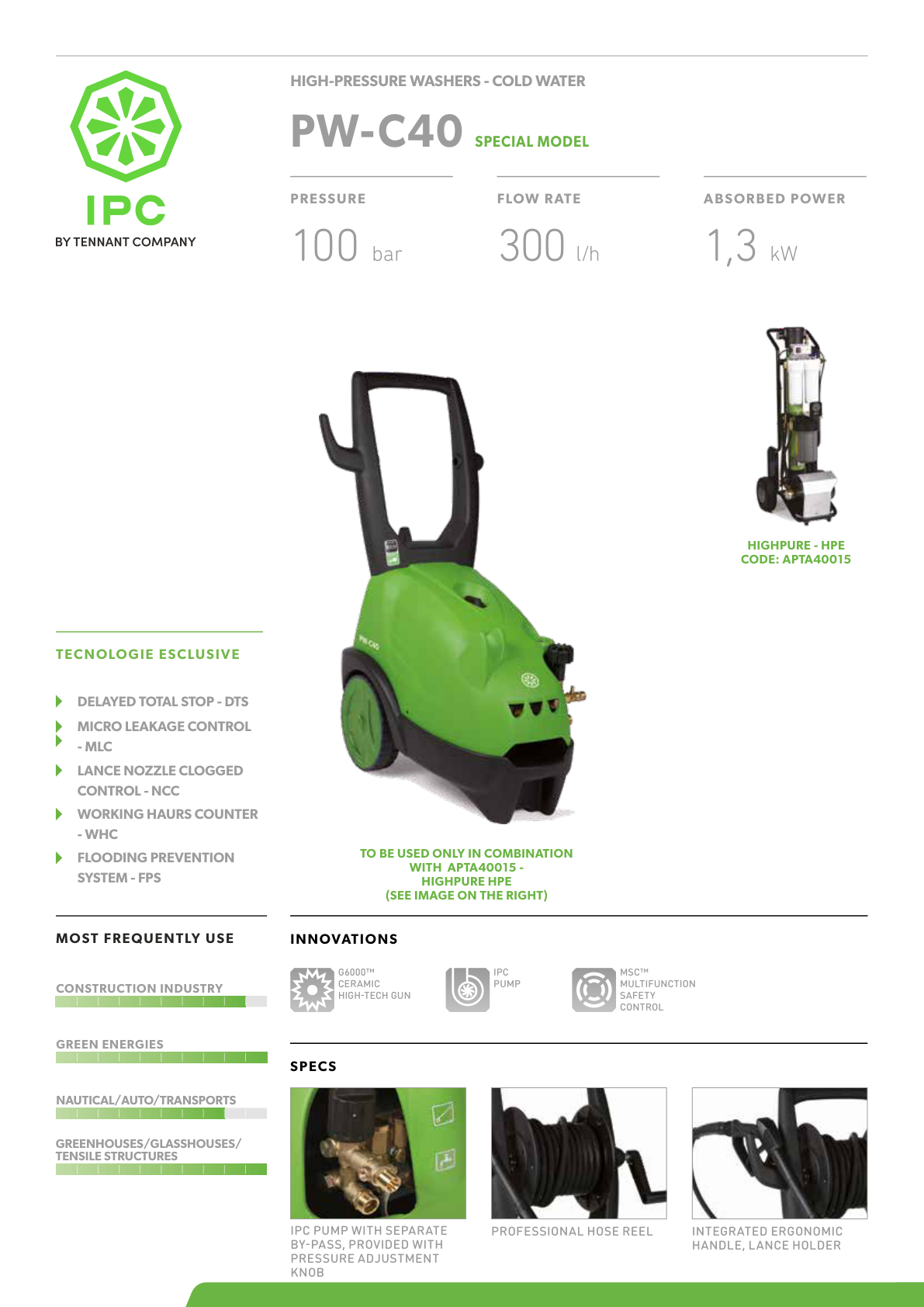 PW C40 SPECIAL MODEL