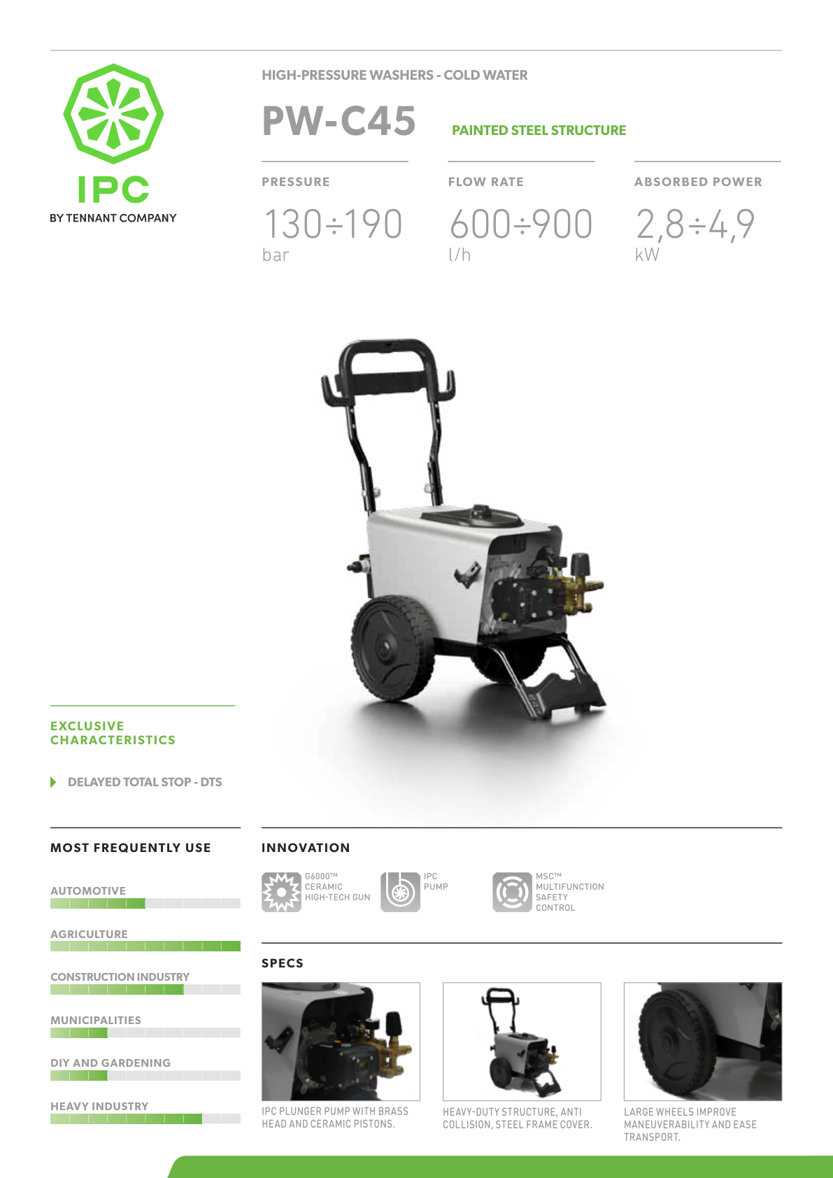 PW C45 PAINTED STEEL MODEL