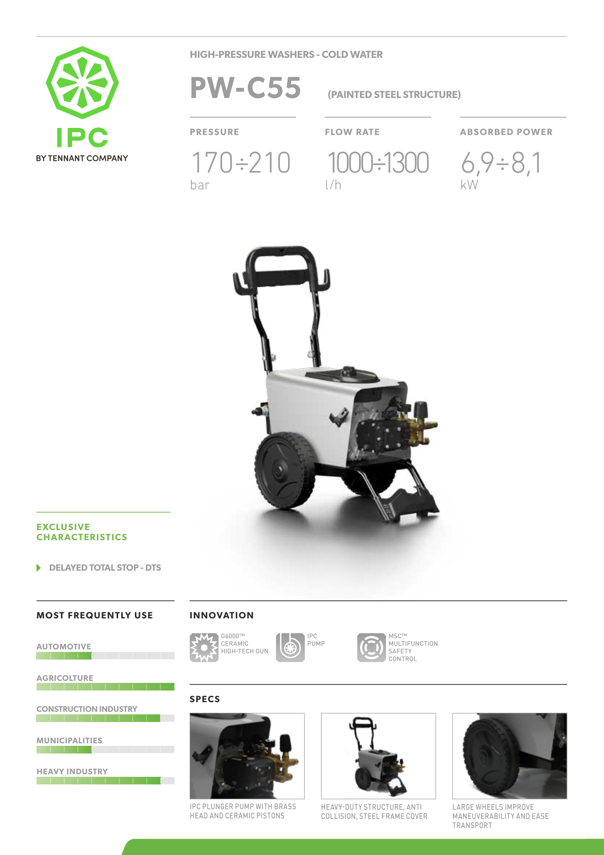 PW C55 PAINTED STEEL STRUCTURE